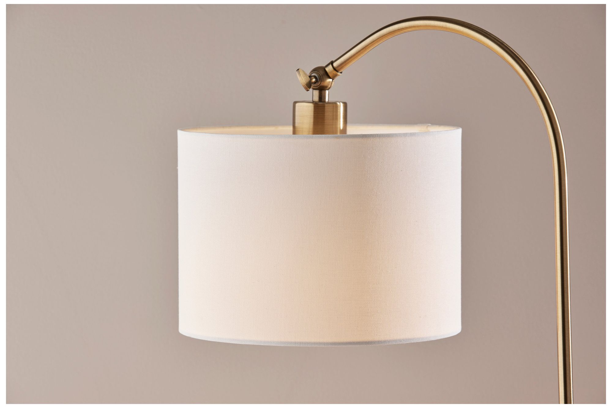 Image 7 Adesso Meredith Floor Lamp - Antique Brass more views