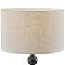 2_Adesso Orchard 28 1/4" Modern Black Wood Buffet Table Lamp more views
