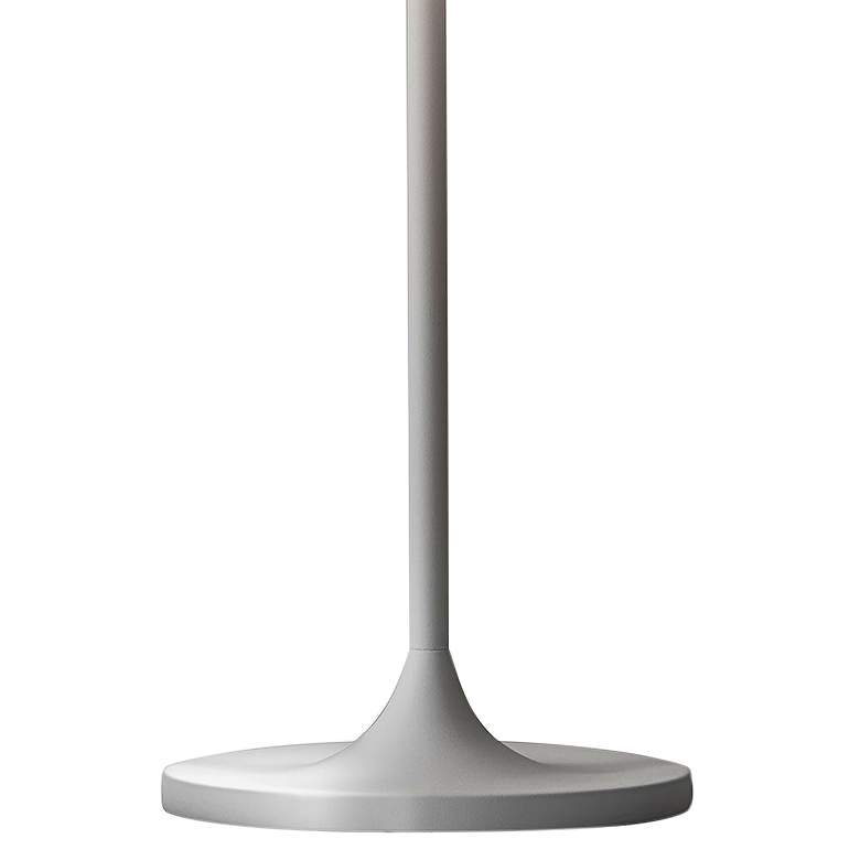 Image 4 Adesso Oslo 22 1/2" Paper Shade and Matte White Modern Table Lamp more views