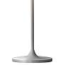Adesso Oslo 22 1/2" Paper Shade and Matte White Modern Table Lamp