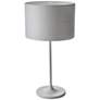 Adesso Oslo 22 1/2" Paper Shade and Matte White Modern Table Lamp