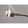 Thumbnail4 of Adesso Prospect Brushed Steel Adjustable Flex Arm Gooseneck LED Floor Lamp more views