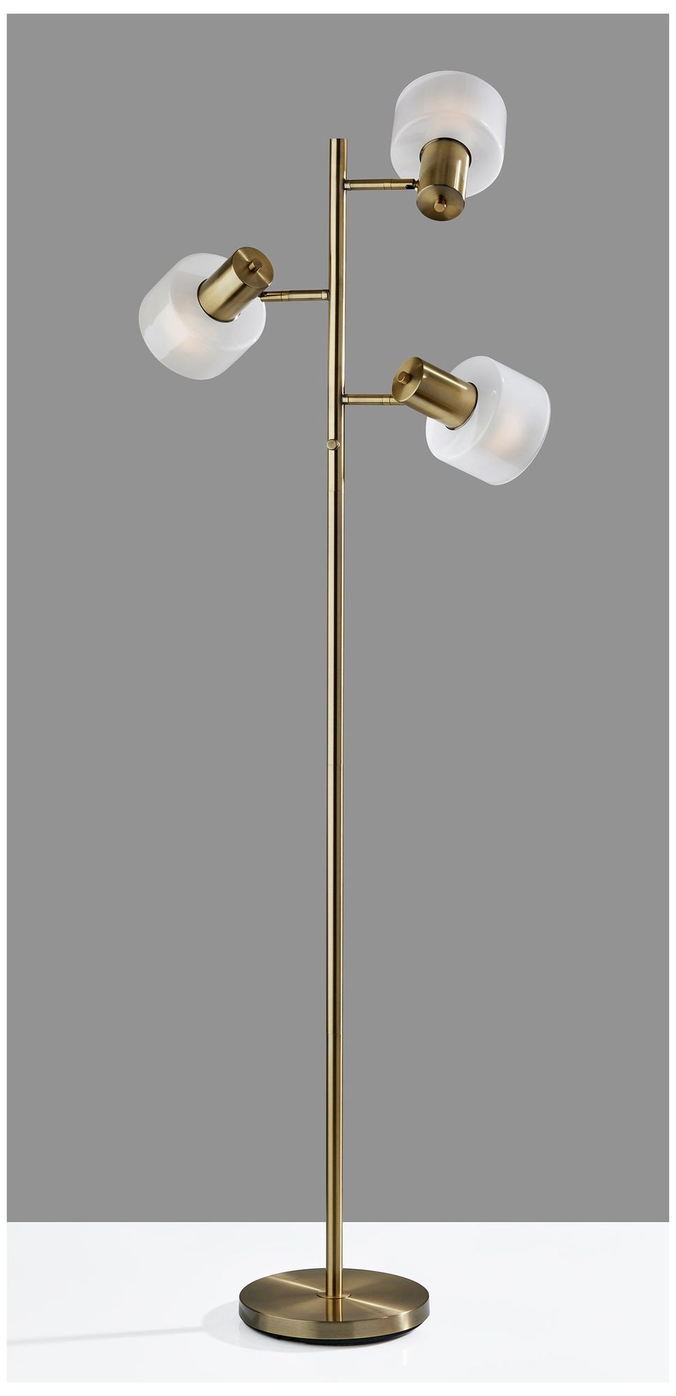Image 5 Adesso Rhodes Tree Lamp - Antique Brass more views