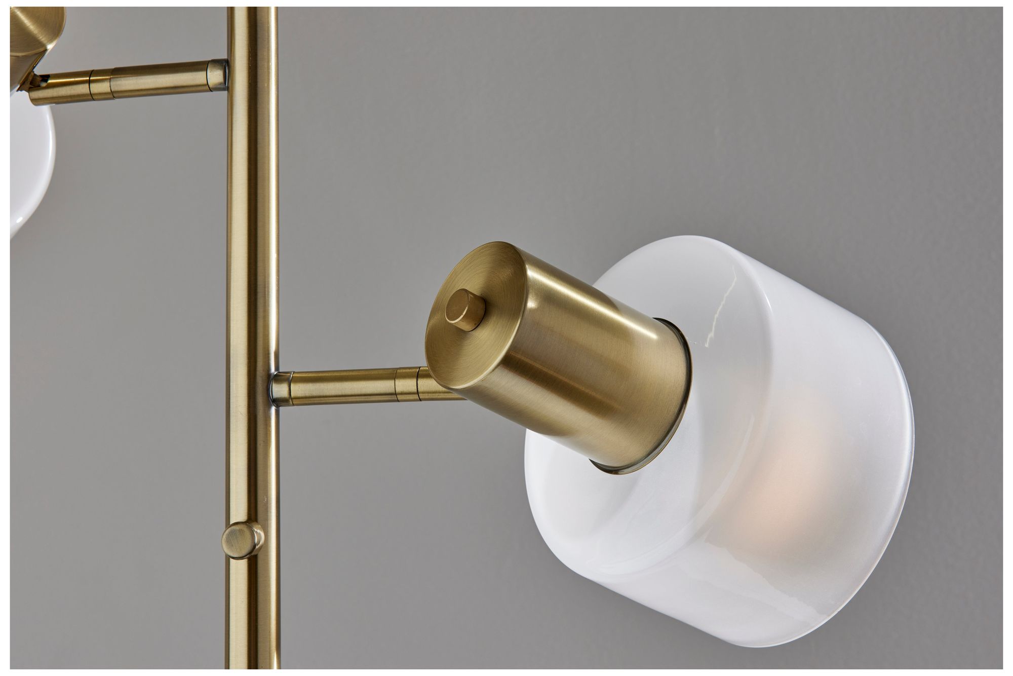 Adesso Rhodes Tree Lamp - Antique Brass