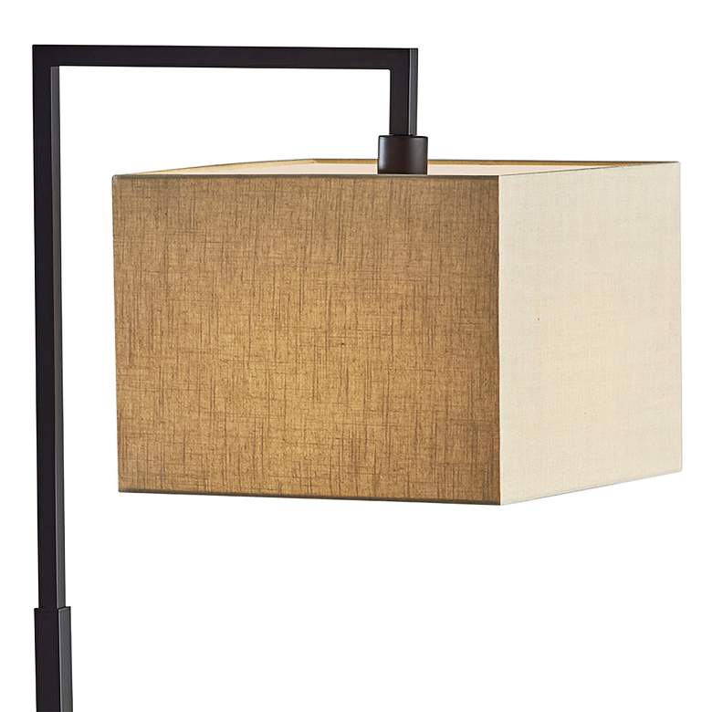 Image 2 Adesso Richard 60" High Modern Black Metal Task Floor Lamp more views