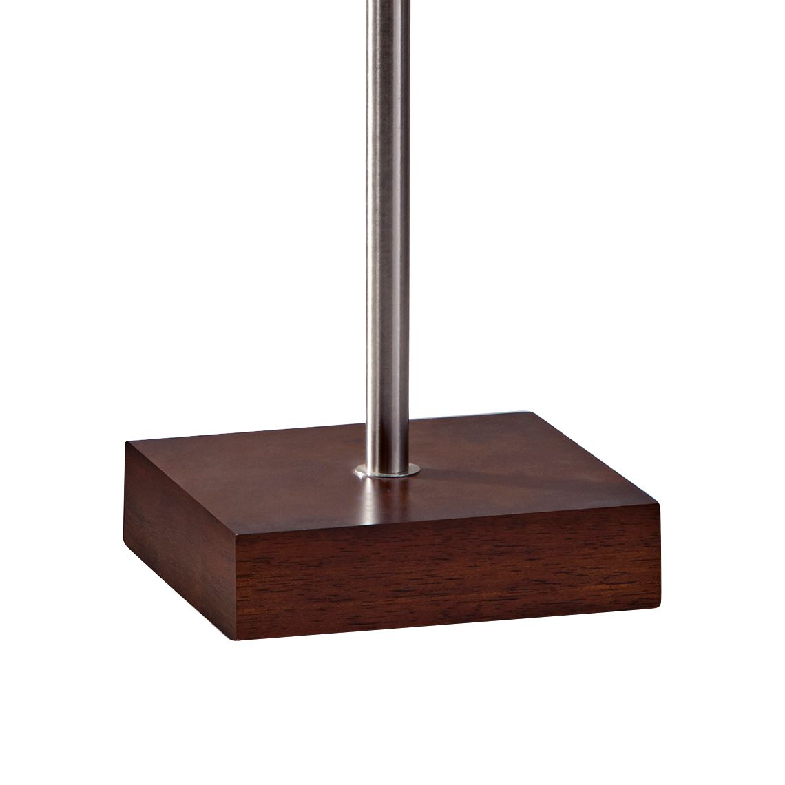 Image 3 Adesso Sahara 72" Brushed Steel Tall Floorchiere Floor Lamp more views