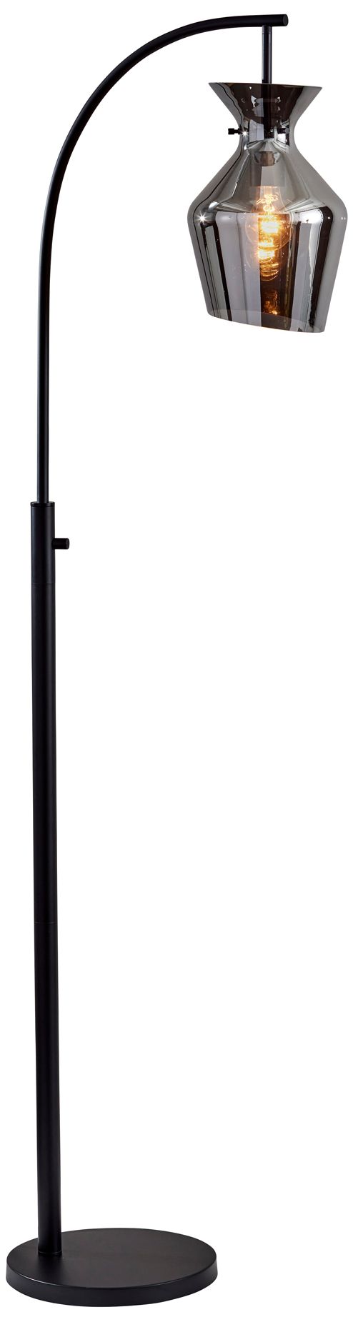 Adesso Tate Floor Lamp - Black