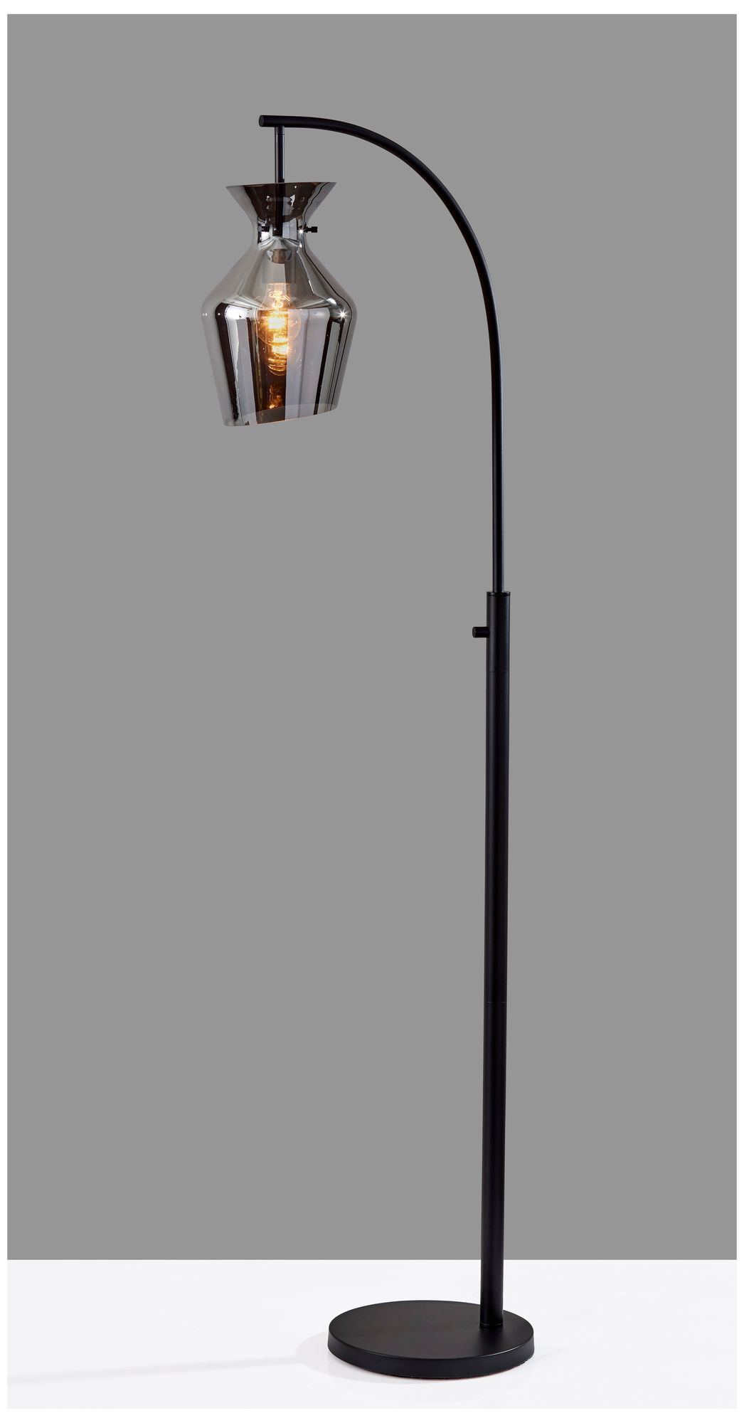 Image 4 Adesso Tate Floor Lamp - Black more views