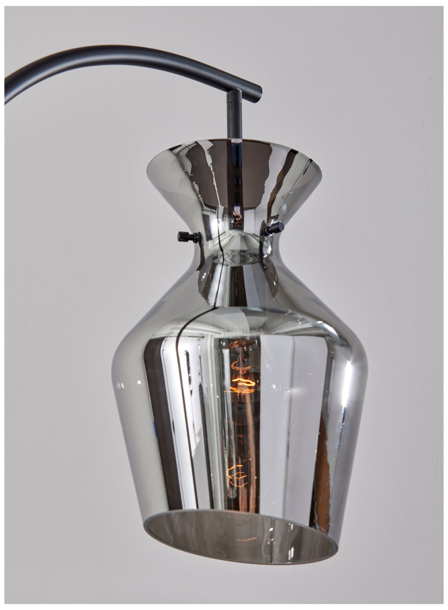 Adesso Tate Floor Lamp - Black