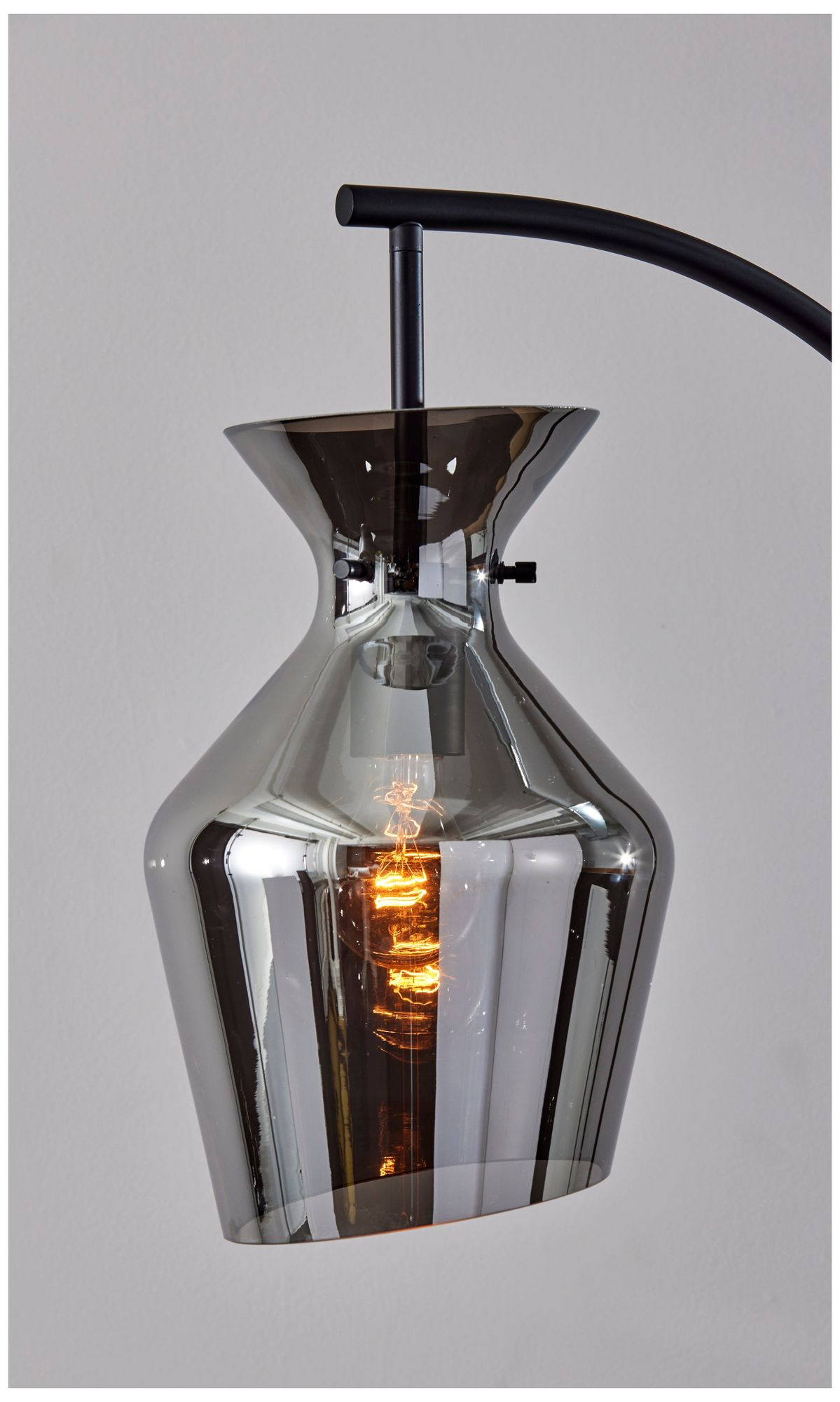 Adesso Tate Floor Lamp - Black