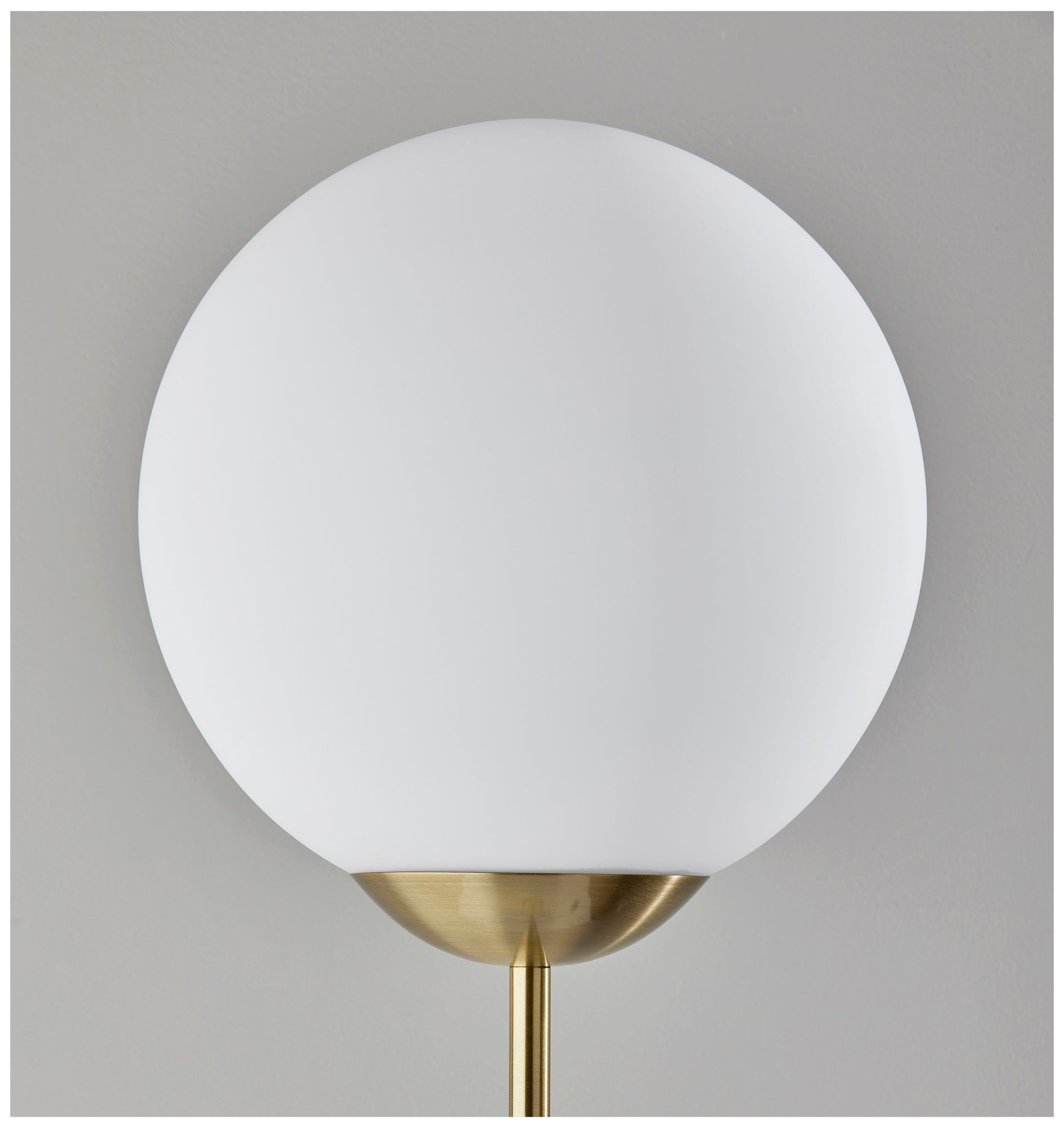 Image 7 Adesso Terra Floor Lamp - Antique Brass more views