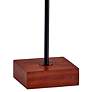3_Adesso Trudy 26 3/4" Beige Brown Fabric Shade Black Metal Table Lamp more views