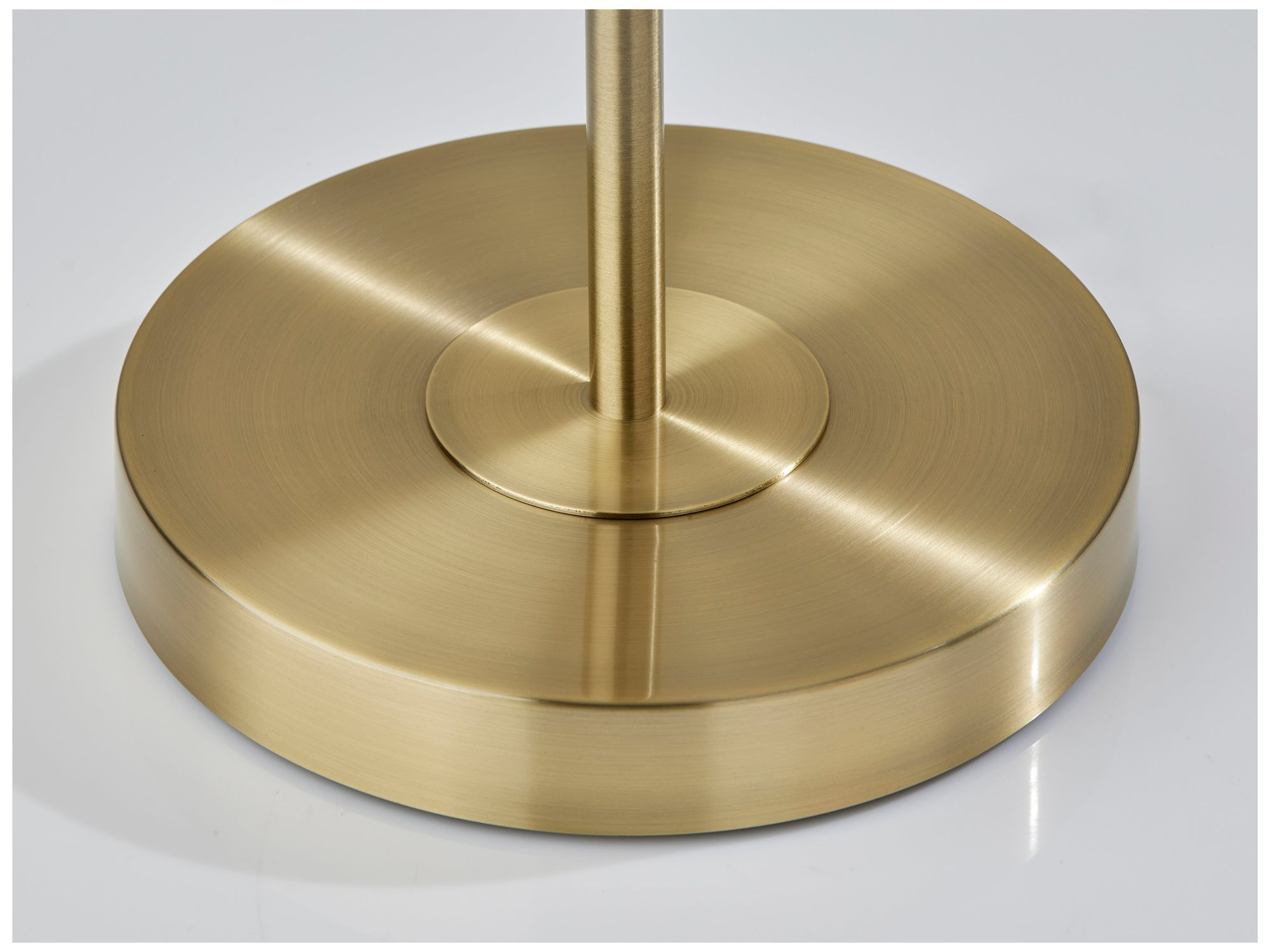 Image 6 Adesso Vega Torchiere - Antique Brass more views