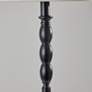 3_Adesso William 58" High Traditional Black Metal Stem Floor Lamp more views