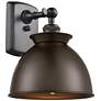 Adirondack 12"High Oil Rubbed Bronze LED Sconce w/ Oil Rubbed Bronze S