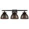 Adirondack 28"W 3 Light Oil Rubbed Bronze Bath Light