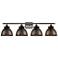 Adirondack 38"W 4 Light Oil Rubbed Bronze Bath Light