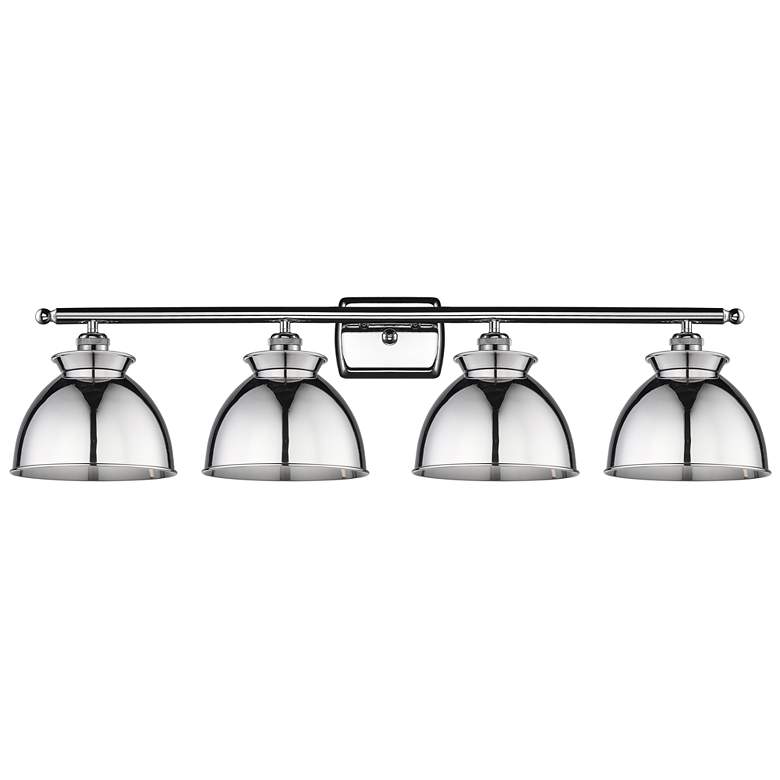Image 1 Adirondack 38"W 4 Light Polished Chrome Bath Light w/ Polished Chrome