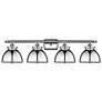 Adirondack 38"W 4 Light Polished Chrome Bath Light w/ Polished Chrome