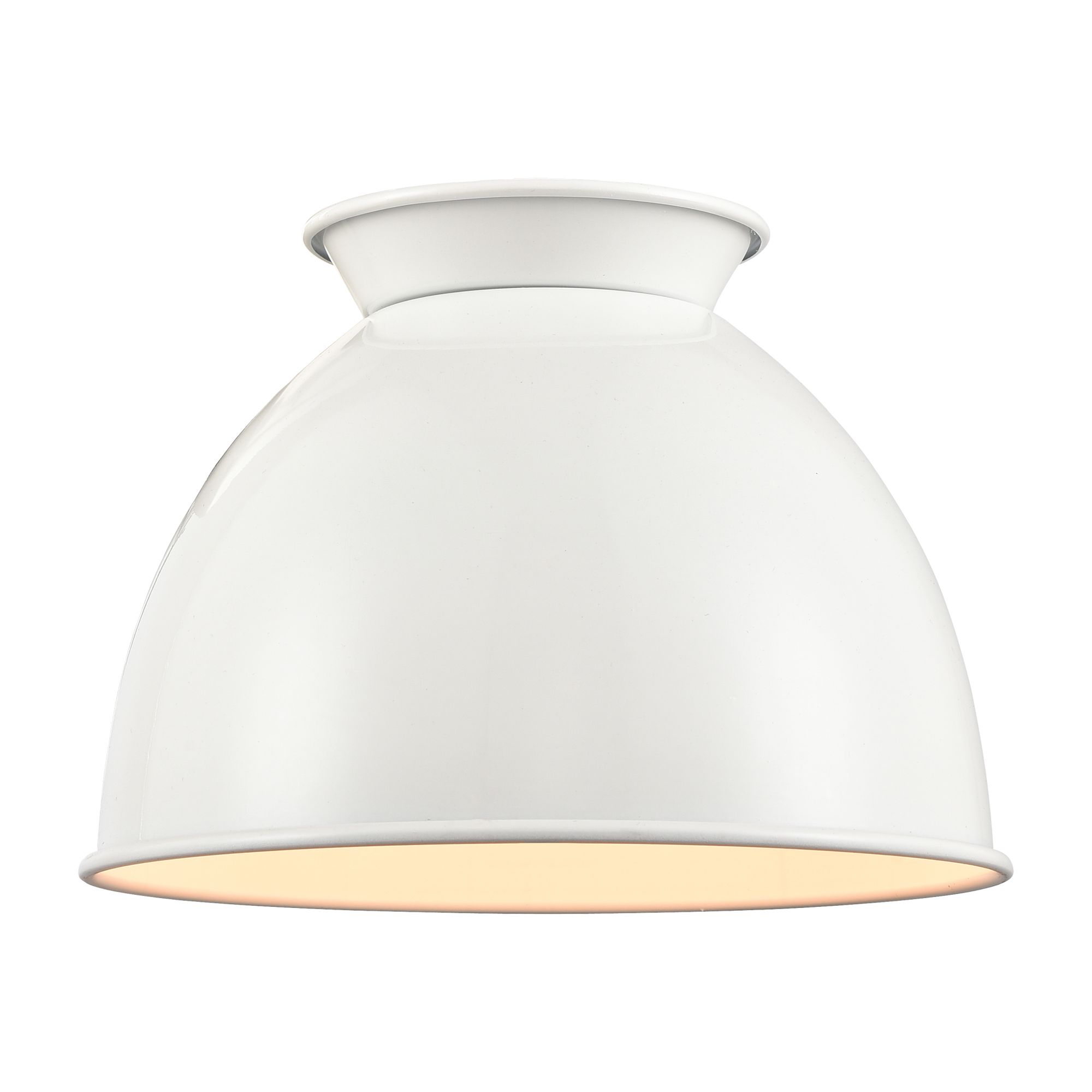 Image 3 Adirondack 8.13"W Brushed Nickel Stem Mini Pendant w/ Glossy White Sha more views