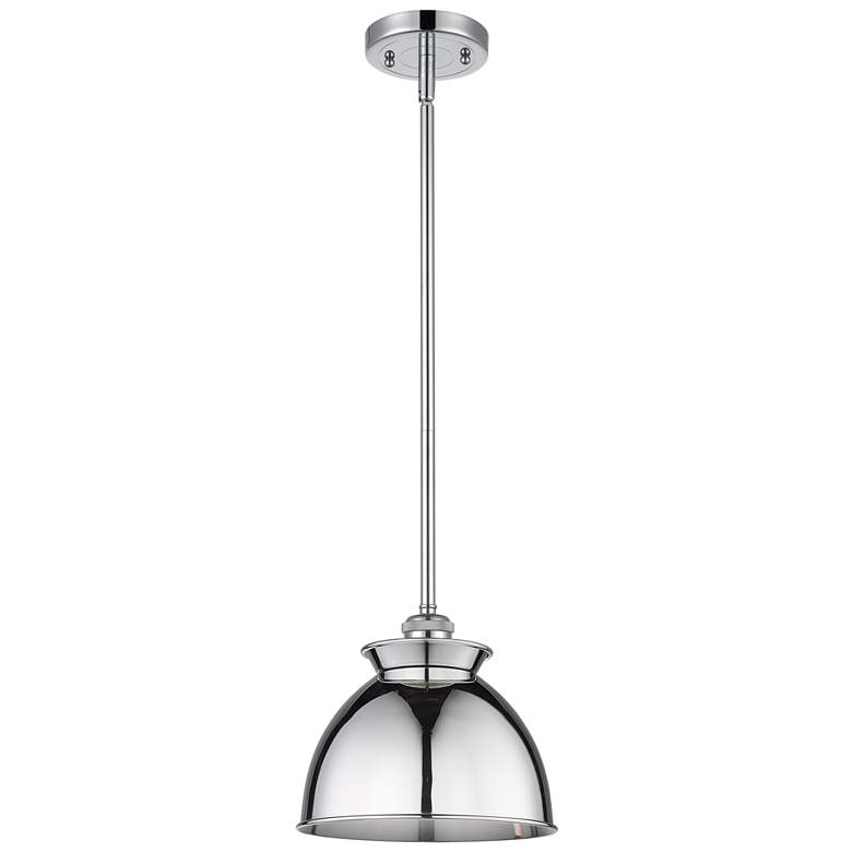 Image 1 Adirondack 8.13"W Polished Chrome Stem Mini Pendant