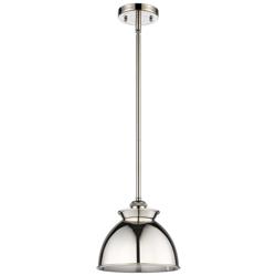 Adirondack 8.13"W Polished Nickel Stem Mini Pendant