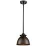 1_Adirondack 8 1/4" Wide Oil-Rubbed Bronze Mini Pendant