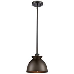 Adirondack 8 1/4" Wide Oil-Rubbed Bronze Mini Pendant