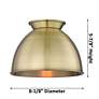 3_Adirondack 8 1/4" Wide Oil-Rubbed Bronze Mini Pendant more views