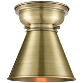 Aditi Appalachian 8" Antique Brass Flush Mount Aditi Appalachian 8" Antique Brass Flush Mount