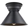 Aditi Briarcliff 10" LED Flush Mount - Matte Black - Matte Black Shade