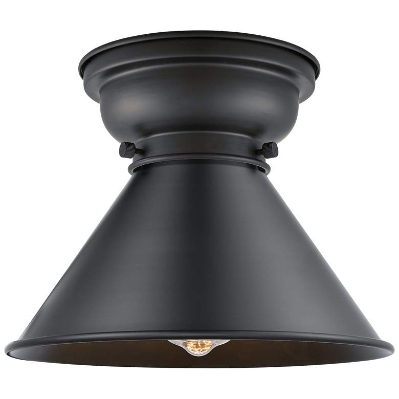 Image 1 Aditi Briarcliff 10" Matte Black Flush Mount