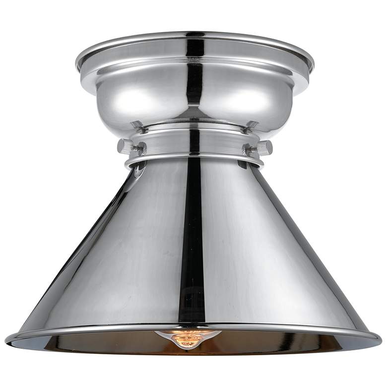 Image 1 Aditi Briarcliff 10" Polished Chrome Flush Mount