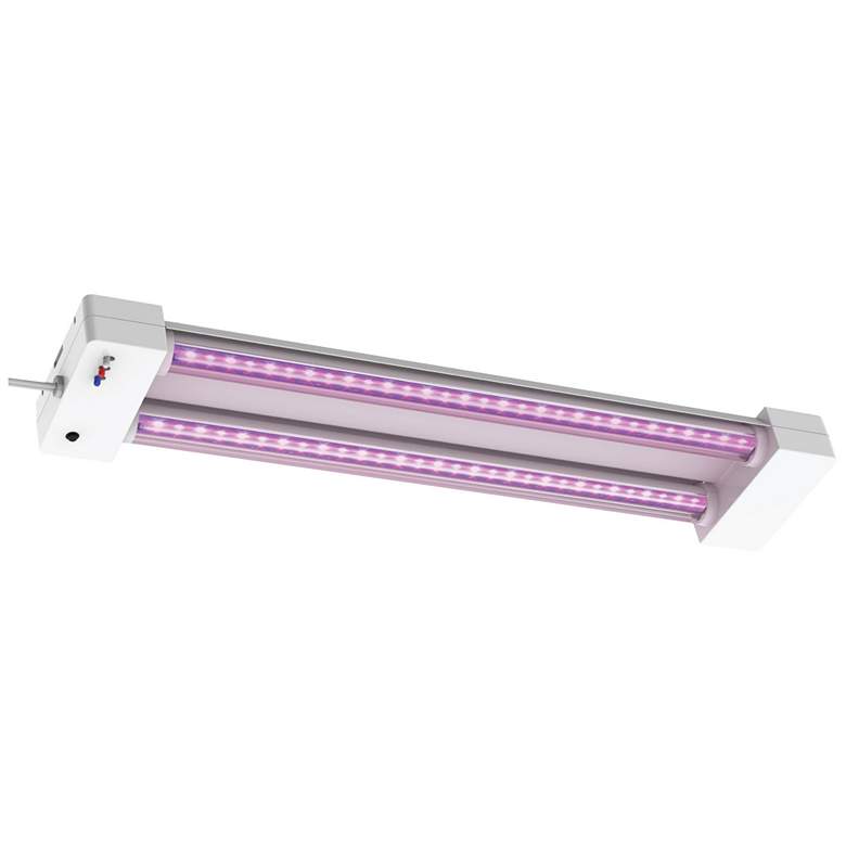 Image 1 Adjustable 3-Color Spectrum 23 1/4 inch Wide LED Grow Light