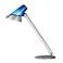 Adjustable CFL Blue Accent Energy Efficient Desk Lamp