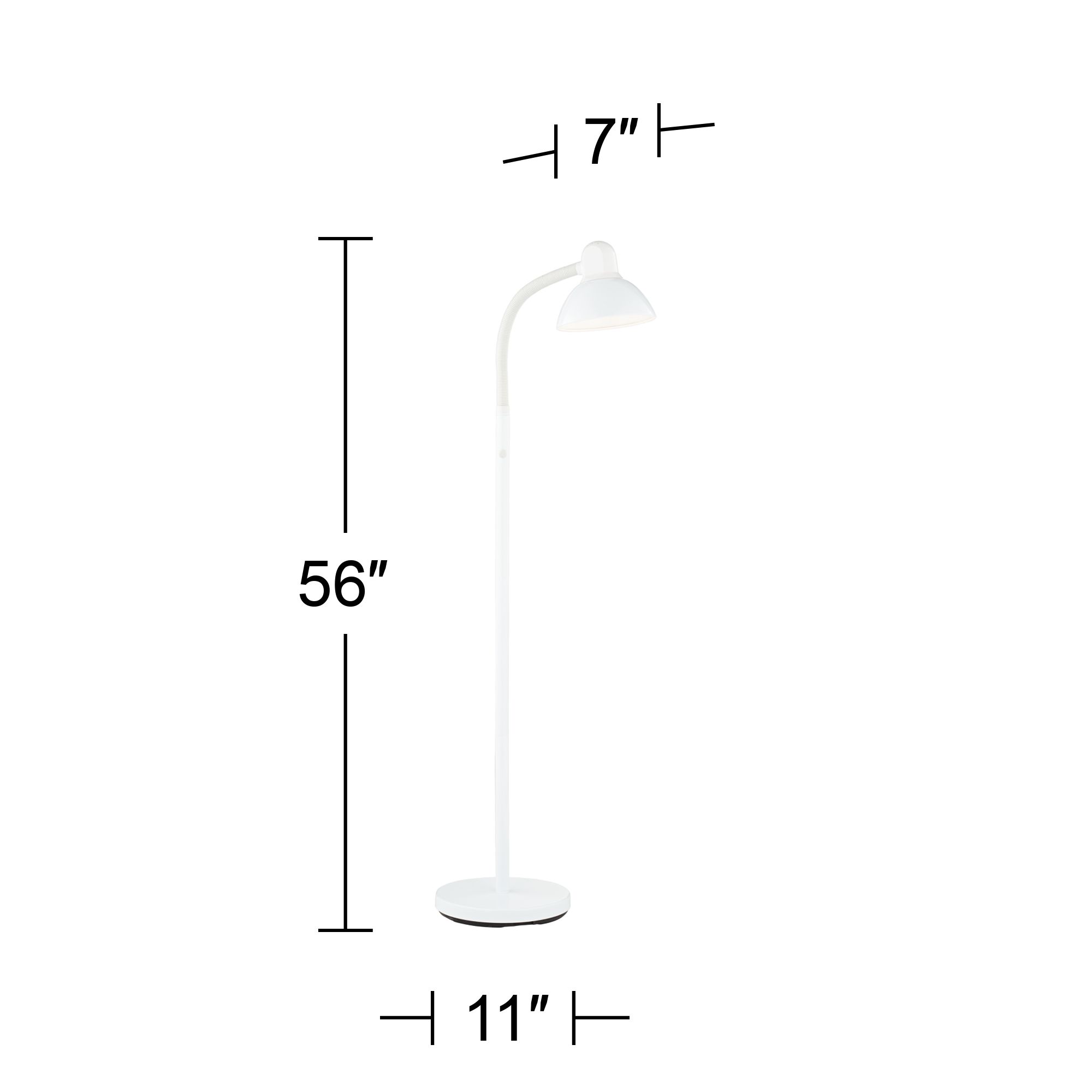 tall gooseneck lamp