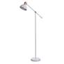 Thumbnail4 of Adjustable Metal Copper & White Floor Lamp With White Metal Shade more views