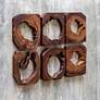 6_Adlai 12" Wide Natural Wood Wall Art Designs - Set of 6 more views