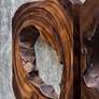 7_Adlai 12" Wide Natural Wood Wall Art Designs - Set of 6 more views