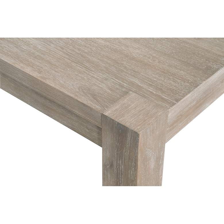 Image 3 Adler 102 1/2" Wide Natural Gray Extendable Dining Table more views
