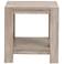 Adler End Table, Natural Gray Acacia