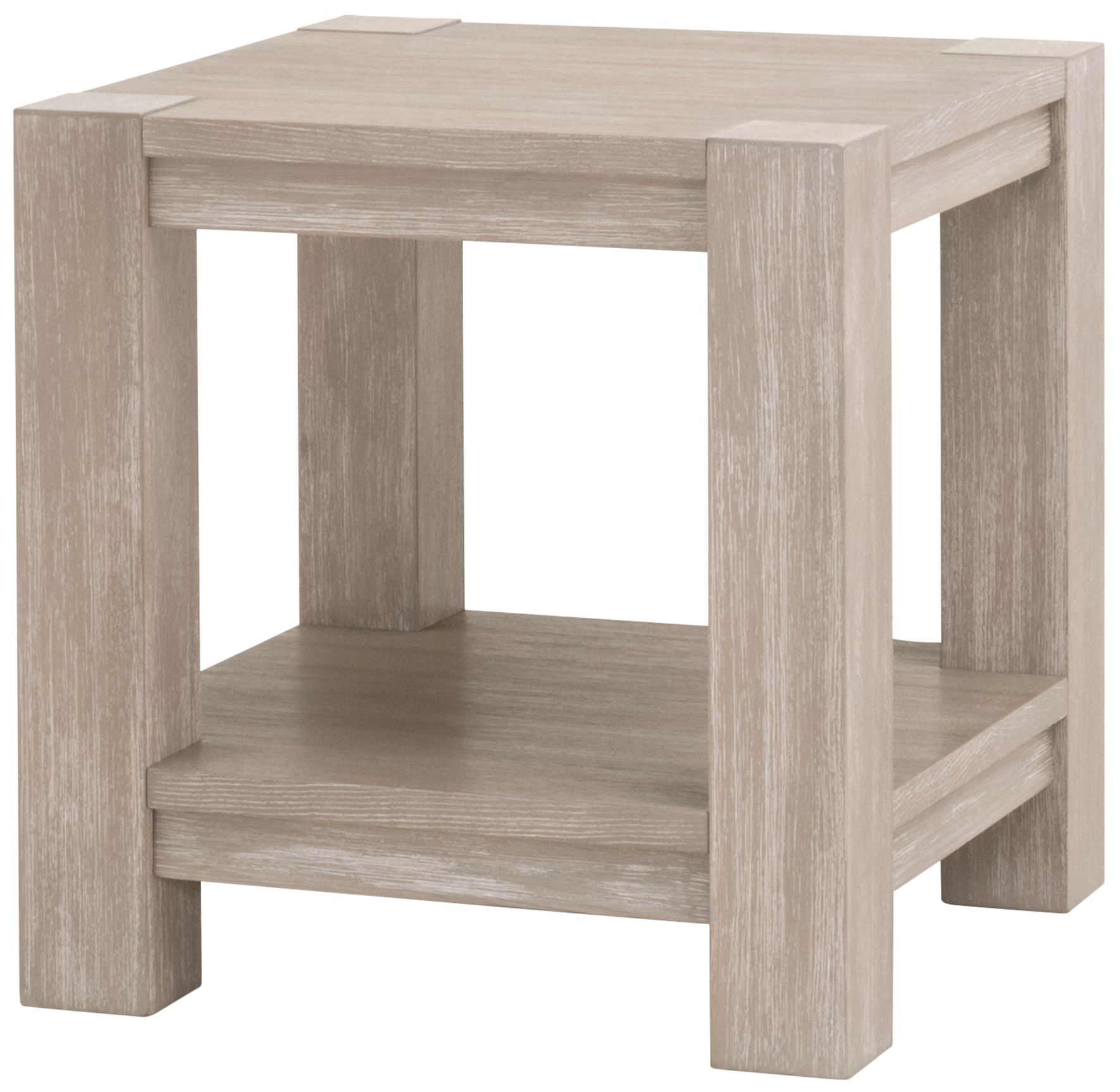 Image 2 Adler End Table, Natural Gray Acacia more views