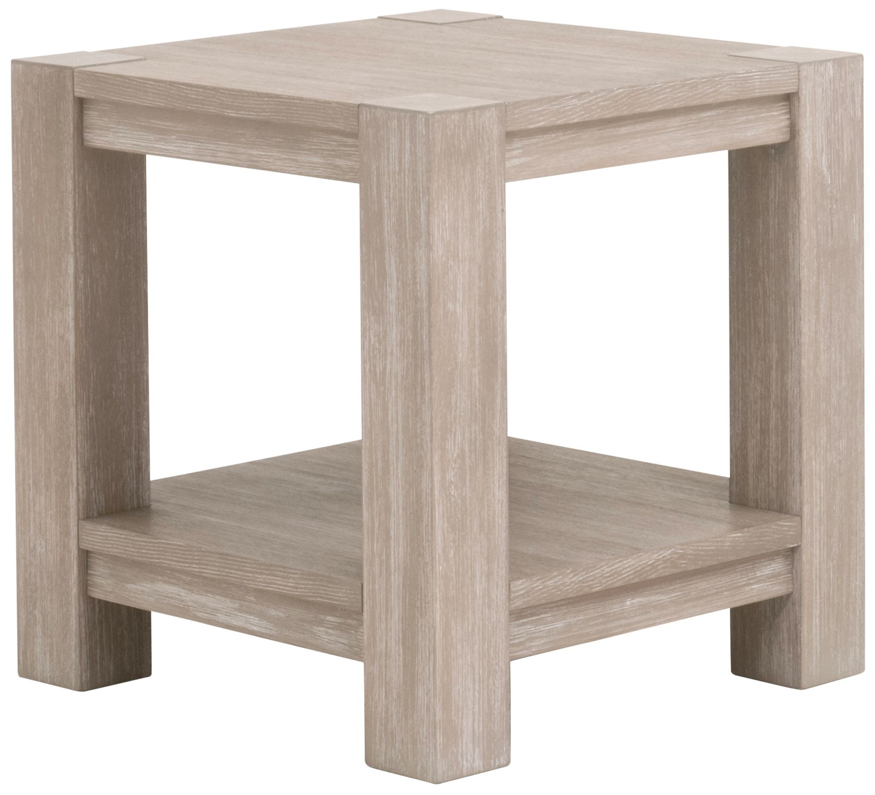 Image 3 Adler End Table, Natural Gray Acacia more views