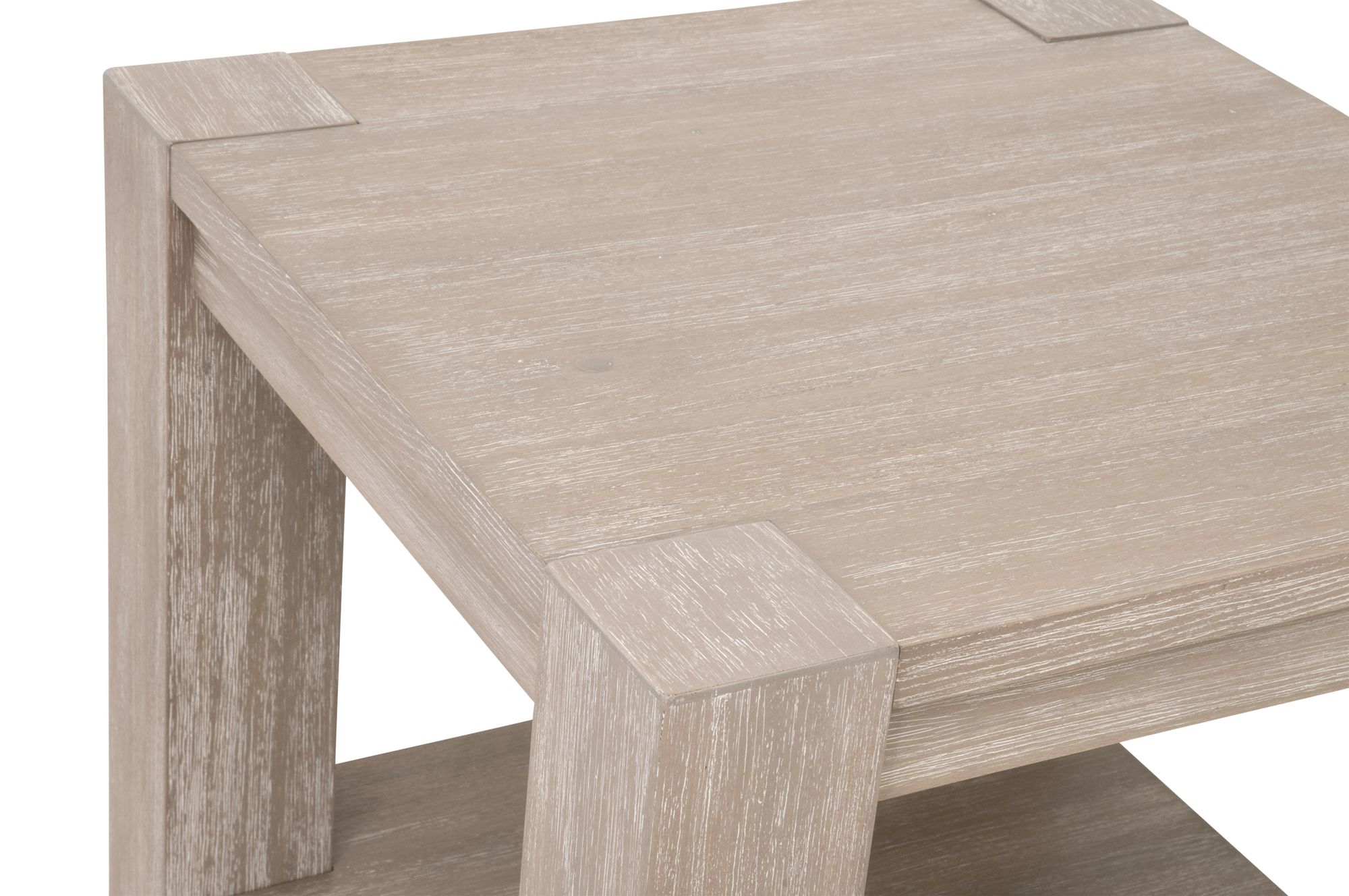 Image 4 Adler End Table, Natural Gray Acacia more views