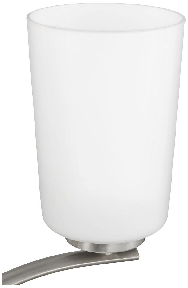 Adley Collection Five-Light Etched White Glass Chandelier