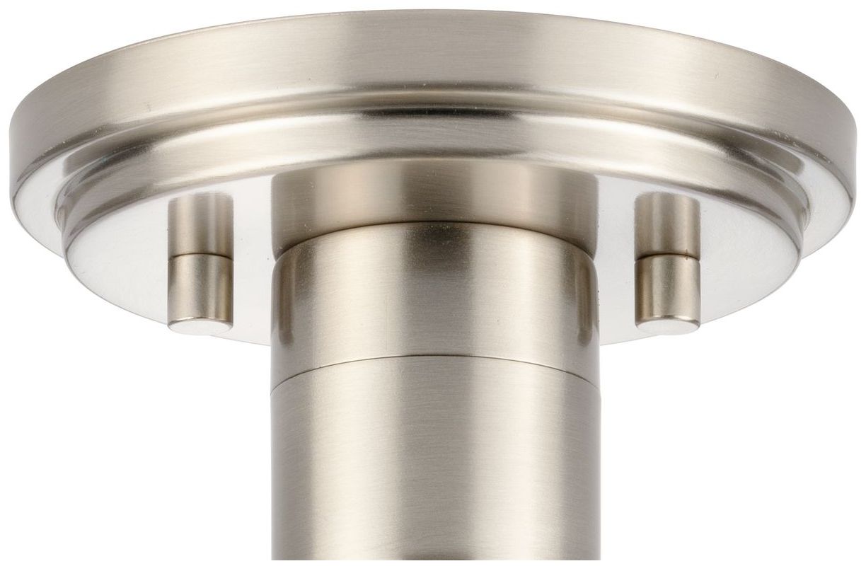 Image 5 Adley Collection One-Light Clear Glass Flush Mount Light more views