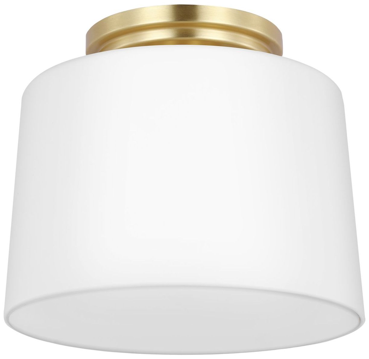 Image 5 Adley Collection One-Light Etched Opal Glass Flush Mount Light more views