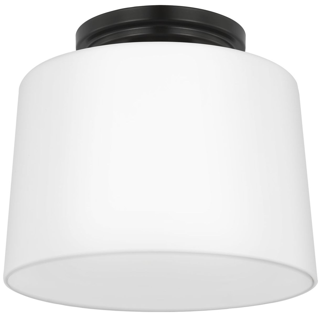 Image 5 Adley Collection One-Light Etched Opal Glass Flush Mount Light more views