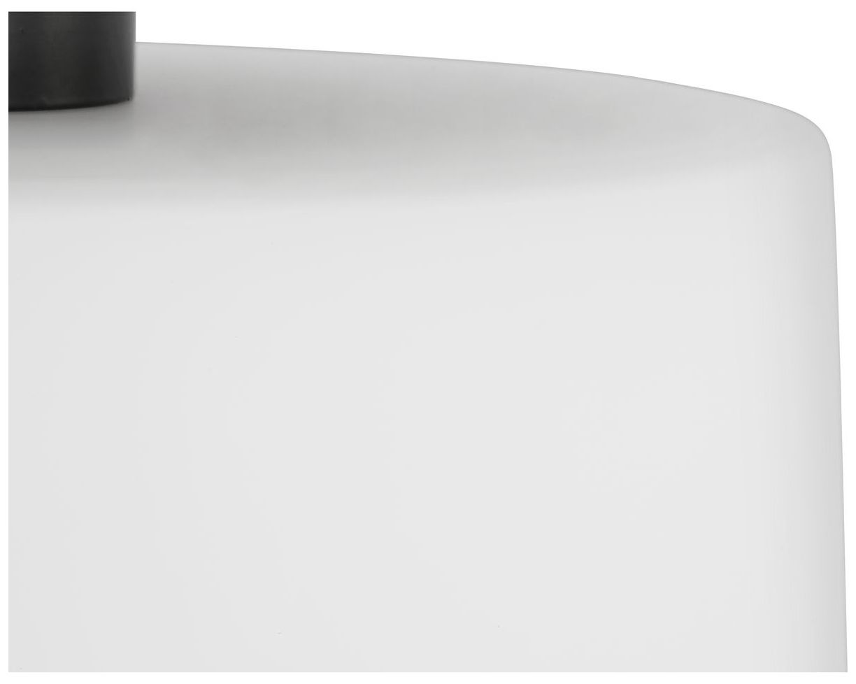 Adley Collection One-Light Etched Opal Glass Flush Mount Light
