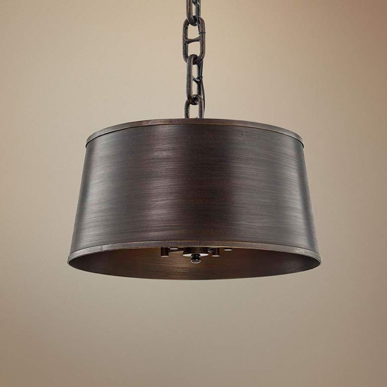 Image 1 Admirals Row 20 inch Wide Pompeii Bronze Pendant Light